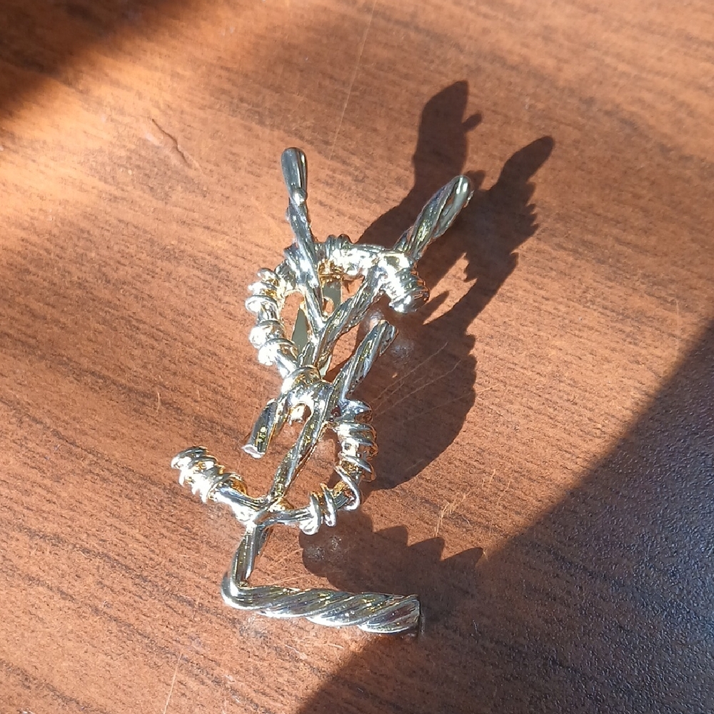 Gold and Silver Pendant